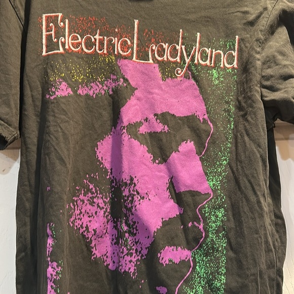 Junk Food Jimi Hendrix Electric Ladyland Flea Market Graphic T-Shirt M - Picture 5 of 7